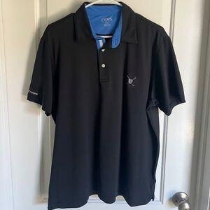 Large Black Chaps polo